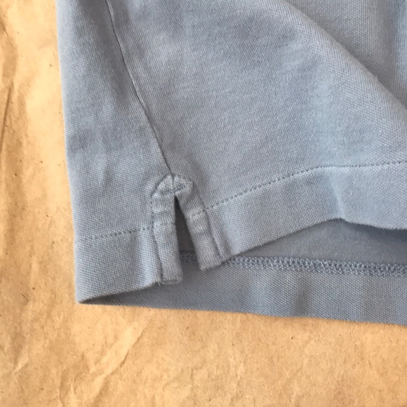 Vineyard Vines Polo Shirt Light Blue Slim Fit XL - Picture 5 of 7